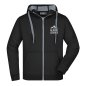 Preview: Herren Hoodie-Jacke BLACK EDITION
