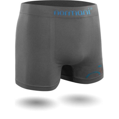 Mikrofaser-Boxershorts Grau
