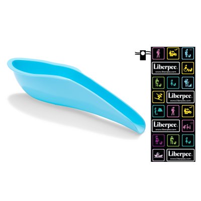 Liberpee Blau mit Beutel
