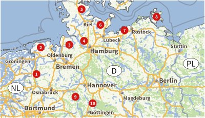 TOURGUIDE Norddeutschland Band 1