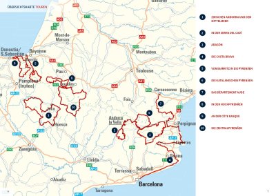 Motorrad-Reiseführer Pyrenäen mit Costa Brava