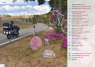 Motorrad-Reiseführer Piemont-Ligurien-Toskana