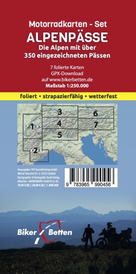 FOLYMAPS Tourenkarten-Set ALPENPÄSSE