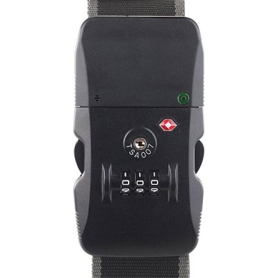 Zahlenschloss am Sicherungsgurt