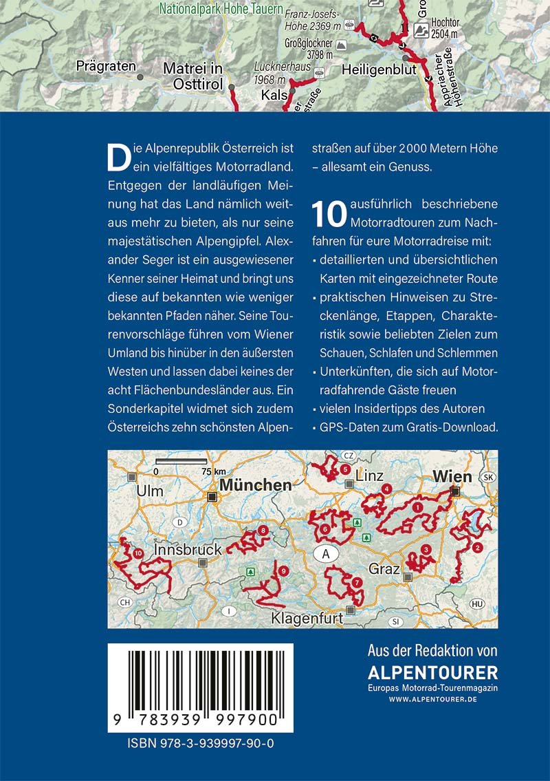 MOTOURBOOK #6 Österreich Backcover