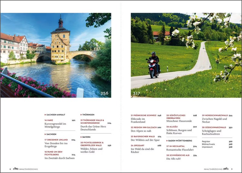 Abgefahren - Die schönsten Bikertouren Deutschlands