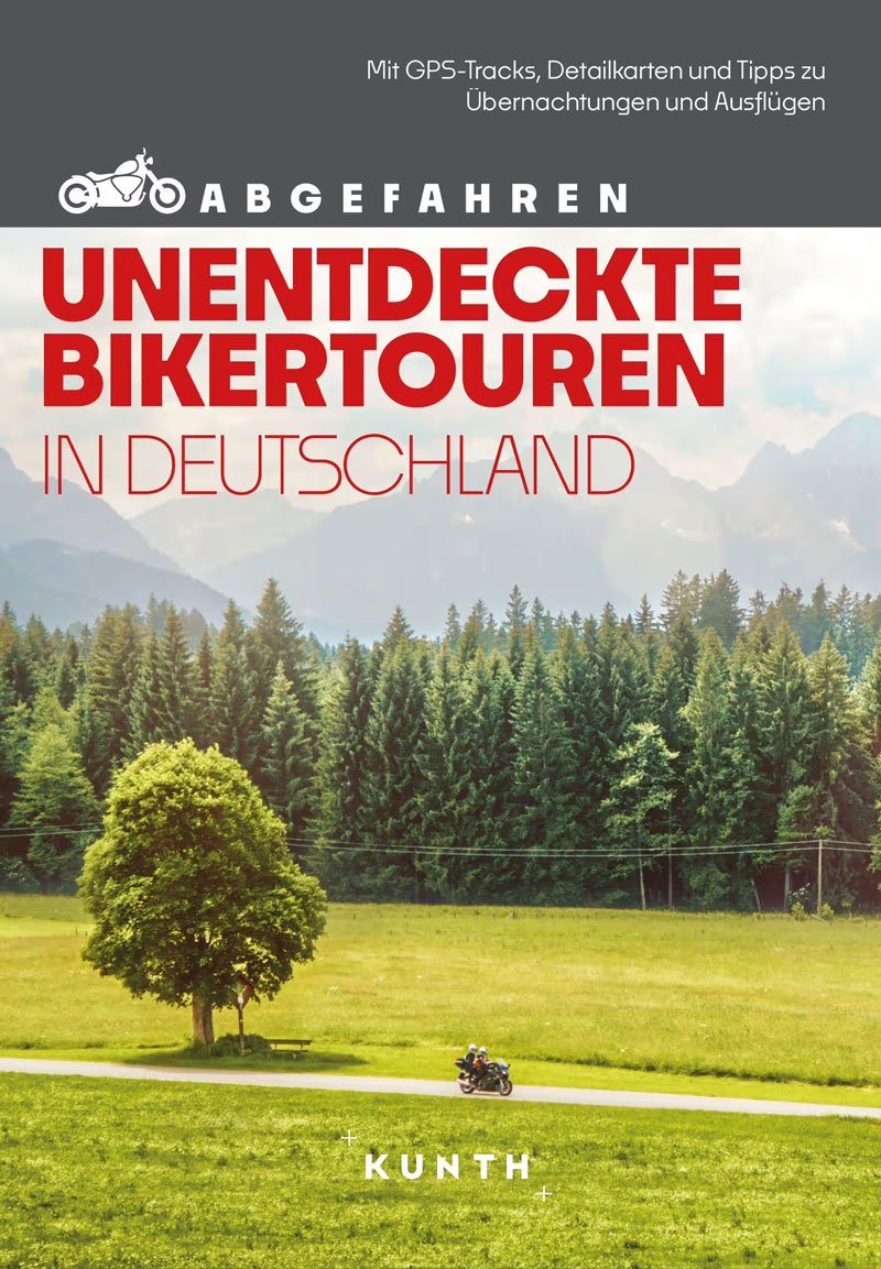 Unentdeckte Bikertouren in Deutschlandropa Cover