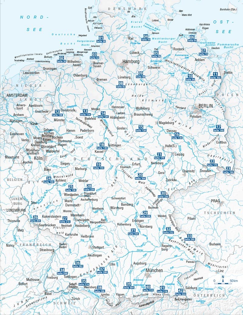 Unentdeckte Bikertouren in Deutschland