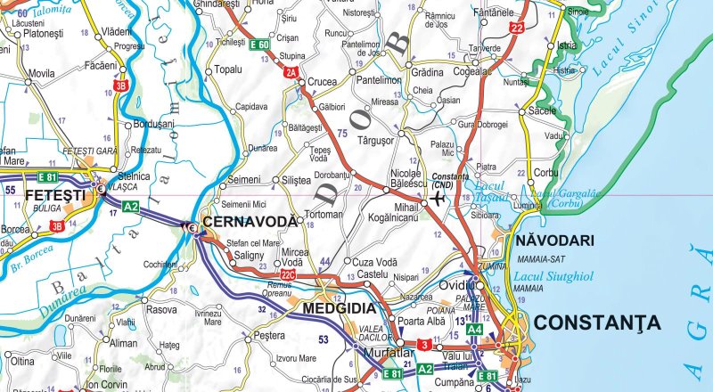 MoTourMaps Rumänien