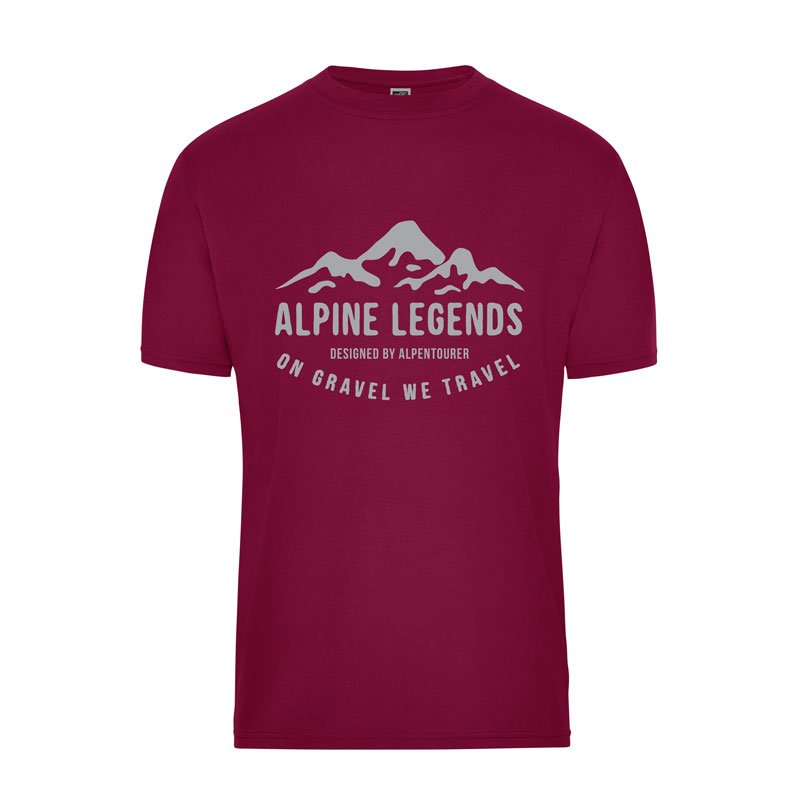 Herren Bio-Baumwoll-Shirt GRAVEL