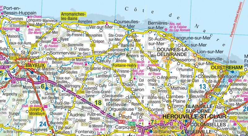 MoTourMaps Normandie