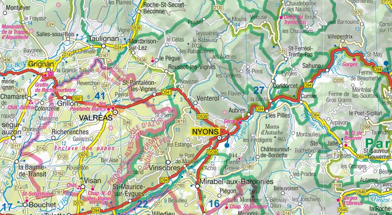 MoTourMaps Provence-Alpes-Côte d'Azur