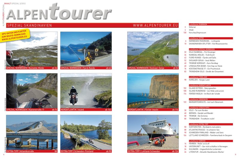 ALPENTOURER epaper SPEZIAL SKANDINAVIEN