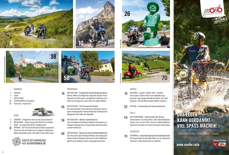 ALPENTOURER ePaper 2/2023 Inhalt