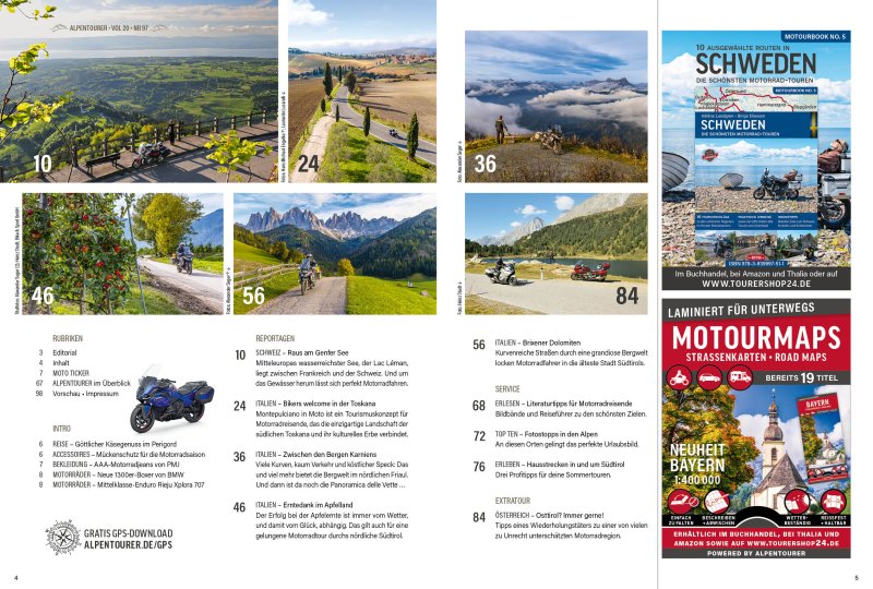 ALPENTOURER 4-2025 Inhalt