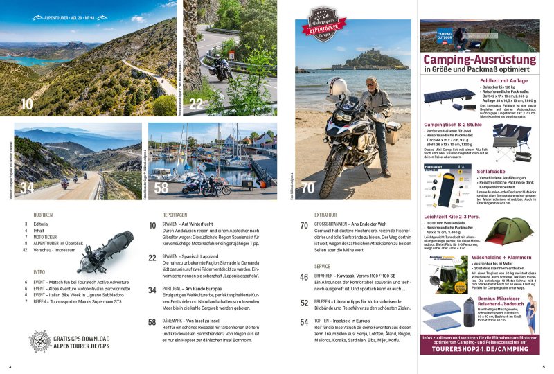 ALPENTOURER 5-2025 Inhalt