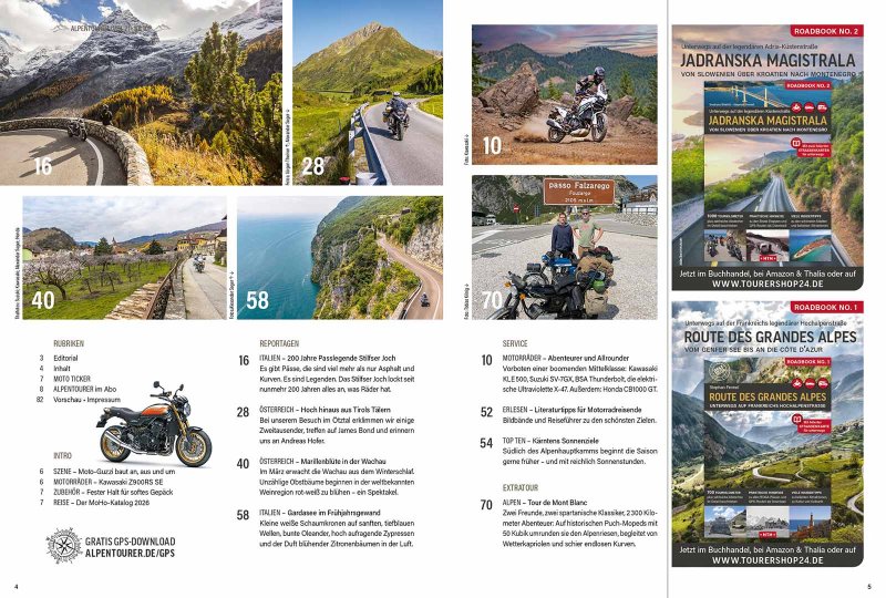 ALPENTOURER 2-2026 Inhalt