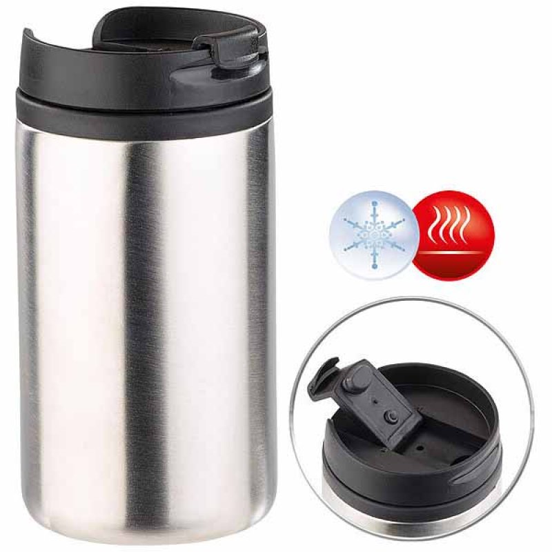 Edelstahl-Isolierbecher doppelwandig 280 ml