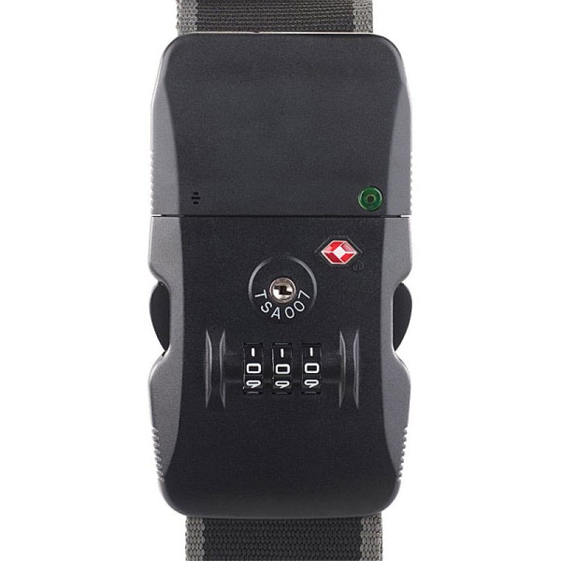 Zahlenschloss am Sicherungsgurt