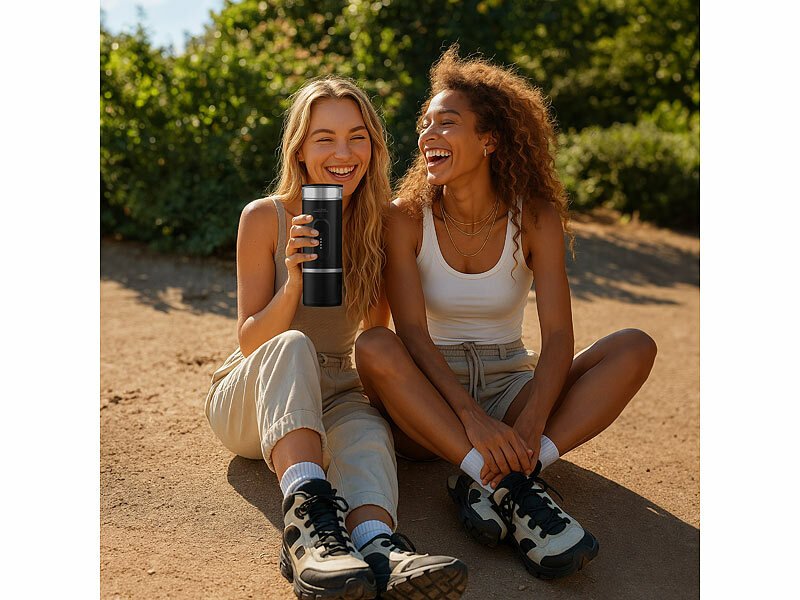 Akku-Espressomaker mit Wasserkocher