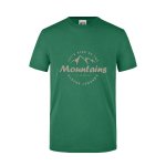 Herren T-Shirt LET'S RIDE UP THE MOUNTAINS